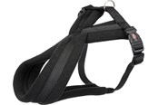 Hunde - Trixie Premium touring harness M: 45–80 cm/25 mm black - TX203901