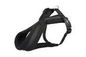 Hunde - Trixie Premium Touring harness S: 35–65 cm/20 mm black - TX203701