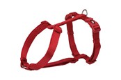 Hunde - Trixie Premium H-harness S–M: 42–60 cm/15 mm red - TX203303