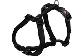 Hunde - Trixie Premium H-harness S–M: 42–60 cm/15 mm black - TX203301
