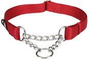 Hunde - Trixie Premium semi-choke L–XL: 45–70 cm/25 mm red - TX202903