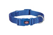 Hunde - Trixie Premium collar M–L: 35–55 cm/20 mm royal blue - TX201602