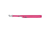 Hunde - Trixie Premium adjustable leash M–L: 2.00 m/20 mm fuchsia - TX200511