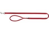 Hunde - Trixie Premium lead M–L: 1.00 m/20 mm red - TX200203