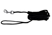 Hunde - Trixie Tracking lead round S–M: 10 m/ø 5 mm black - TX19761