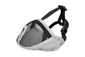 Hunde - Trixie Muzzle for short-nosed breeds polyester M short grey - TX17627