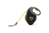 Hunde - Flexi - Leash Giant L 8M Tape Black/Neon Yellow Max 50Kg - (600.7782) - H78794