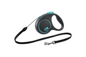 Hunde - Flexi Black Design S leash 5 m 12 kg blue - H78012L