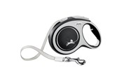 Hunde - Flexi New Comfort L Tape Leash 8m 50kg Black - 4000498043820