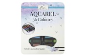 Kunst & Handwerk Ausstattung - Nassau Coloring tray 36 pcs in metal box - AR0510/GE