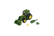 Spielzeugauto - Theo Klein John Deere Tractor w/ Front Loader and Weight - 3903