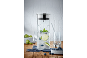 Küchenzubehör - WMF Motion water decanter 0.8 l. stainless steel top - 0651046040