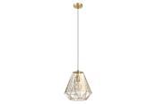 Lampen - EGLO STYPE Hängeleuchte, goldfarben - 43695