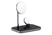 Handys - Adapter und Ladegeräte - Satechi 3-in-1 Magnetic Wireless Charging Stand - ST-WMCS3M