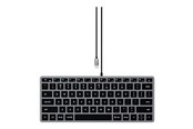 Tastaturen - Satechi Slim W1 - Tastaturen - Nordisch - Schwarz - ST-UCSW1M-ND