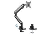 Monitorhalterung - DUTZO Monitorarm für 1 Monitor (17"-32") - Pro USB Version - MMAPROU-1