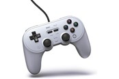 Gaming Zubehör - 8BitDo Pro2 Wired Gamepad for Switch and Windows - Grey - Wired Controller - Nintendo Switch - 6922621501824