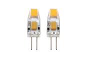 LED-Birnen - EGLO LED-Lampe 1.2W/827 100 lumen dimmable 2-pack G4 - 110158