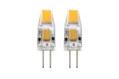 LED-Birnen - EGLO LED-Lampe 1.8W/827 200 lumen dimmable 2-pack G4 - 110159