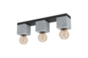 Lampen - EGLO PRESTWICK 3 Deckenleuchte, grau - 43596