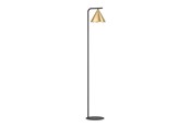 Lampen - EGLO NARICES Stehleuchte, messing-gebürstet, gold - 99594