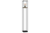 Lampen - EGLO LIBERTAD Stehleuchte, schwarz, braun - 99798