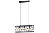Lampen - EGLO GILTSPUR Hängeleuchte, schwarz - 43554
