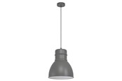 Lampen - EGLO EBURY Hängeleuchte, grau, weiss - 43622