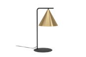 Lampen - EGLO NARICES Tischleuchte, messing-gebürstet, gold - 99593