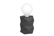 Lampen - EGLO SWARBY Tischleuchte, grau - 98859