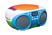 CD-Player - Lenco SCD-41 - Portable FM Radio and CD/USB-player - Multi colour - SCD-41