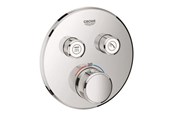 Dusch- und Montagezubehör - Grohe Grohtherm SmartControl Thermostat for installation with two valves, chrome - 29119000