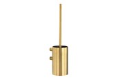 Badezimmerzubehör - Pressalit Toilet brush til wall brushed brass - Q70850