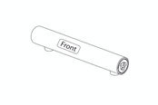Toiletten, Sitze, Bidets und Ersatzteile - Pressalit replacement console tube white - A6011000