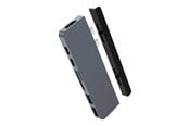 Dockingstationen - Hyper Drive DUO Dockingstation - USB-C / Thunderbolt 3 - HDMI - HD28C-GRAY