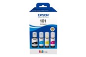 Druckerzubehör - Tinte & Toner - Epson 101 Multipack - 4-pack - black yellow cyan magenta - original - ink tank - C13T03V64A