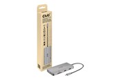 Dockingstationen - Club 3D USB Gen1 Type-C 9-in-1 hub - docking station - USB-C - VGA HDMI - GigE - CSV-1594