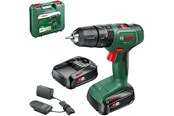 Schraub/Bohrmaschinen - Bosch Cordless Impact Drill EASY 18V 2X2.0AH - 06039D8108