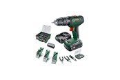 Schraub/Bohrmaschinen - Bosch Universal Impact 18V + SystemBox 1.5/2.5AH M/46AC - 06039D4108