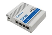 Wlan Router - Teltonika RUTX08 Industrial Ethernet Router / 4 x Gigabit Ethernet ports with up to 128 port/tag-based VLANs supported - Router - RUTX08000000
