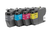 Druckerzubehör - Tinte & Toner - Brother LC 422 Value Pack - (Black Yellow Cyan Magenta) Ink - LC422VAL