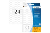 Papier, Fotopapier und Etiketten - HERMA Ringetiketten 10 x 49 mm, weiß, permanent haftend, Halbkarton matt Handbeschriftung - 2510