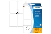 Papier, Fotopapier und Etiketten - HERMA Vielzwecketiketten 52 x 82 mm, weiß, permanent haftend, zur Handbeschriftung - 2490