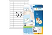 Papier, Fotopapier und Etiketten - HERMA PREMIUM Etiketten A4, 38,1 x 21,2 mm, weiß, permanent haftend - 8629