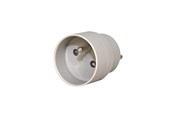 Schaltereinheiten - Gripo Adapter plug Schuko/DK, Grey - 5709119075408