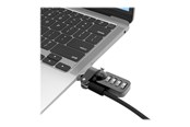 Systemzubehör - Compulocks MacBook Air 13-inch Cable Lock Adapter With Combination Cable Lock - MBALDG02CL