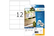 Papier, Fotopapier und Etiketten - HERMA Power-Etiketten A4, 105 x 48 mm, weiß, extrem stark haftend, aus Papier - 10908