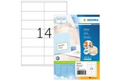 Papier, Fotopapier und Etiketten - HERMA PREMIUM Etiketten A4, 105 x 41 mm, weiß, permanent haftend - 4475