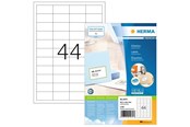 Papier, Fotopapier und Etiketten - HERMA PREMIUM Etiketten A4, 48,3 x 25,4 mm, weiß, permanent haftend - 4272