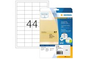Papier, Fotopapier und Etiketten - HERMA Transparente Folien-Etiketten, matt, A4, 48,3 x 25,4 mm, wetterfest, permanent haftend - 4680